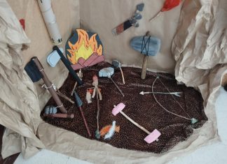 La prehistoria: proyecto de 1º de Primaria y trabajos de 4º