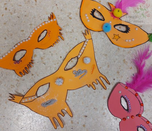 Taller de máscaras y antifaces de Carnaval