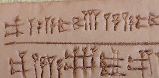 Día del Libro 2026. Taller de escritura cuneiforme (1º ESO)