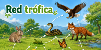 La red trófica en 1º ESO